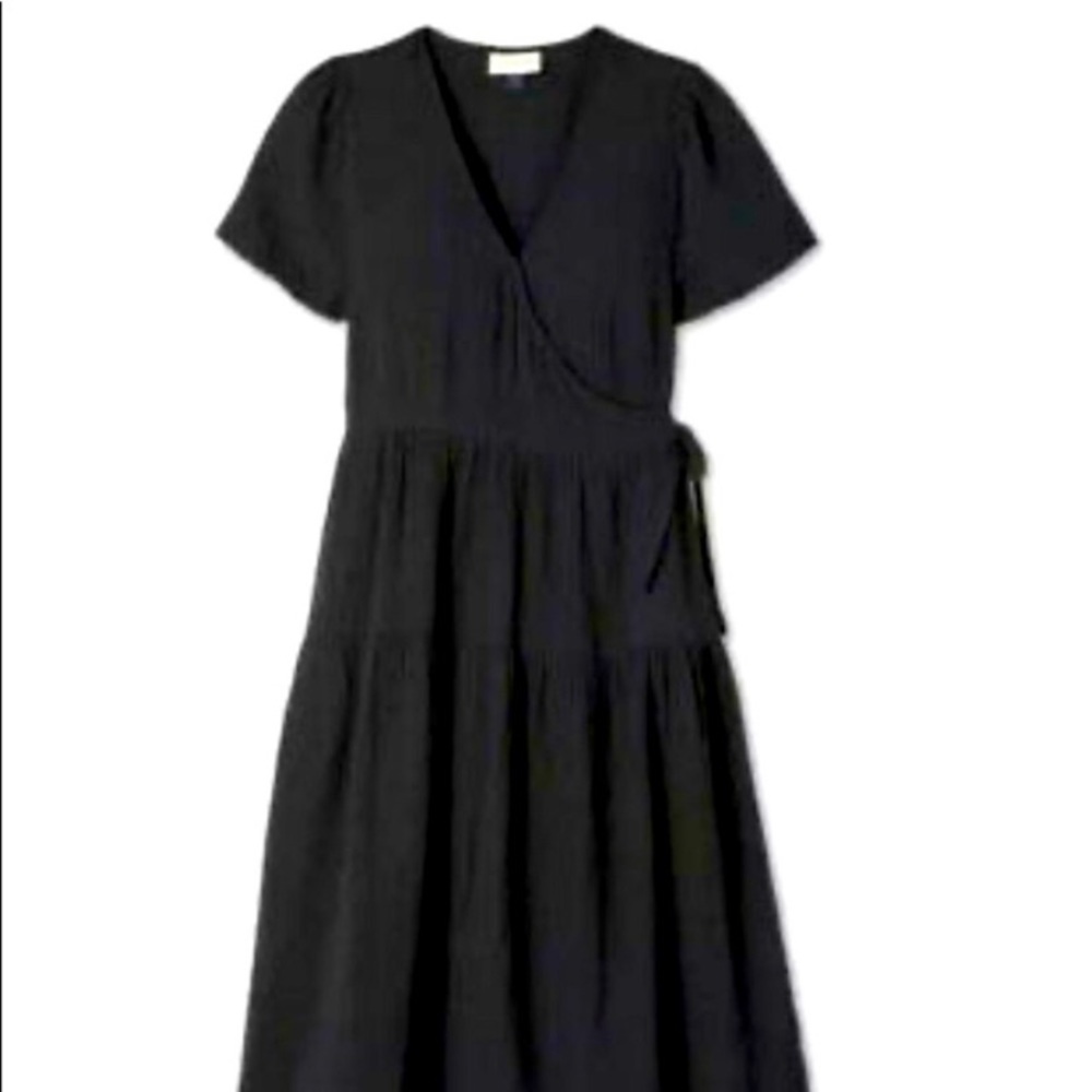 Universal Thread black wrap around dress